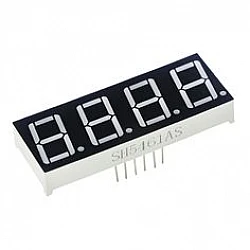 Red 0.56inch 4 Digit 7 Segment LED Display Digital Tube - Common Cathode(AS)