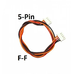5 Pin 2.54 mm RMC Female to Female Connector