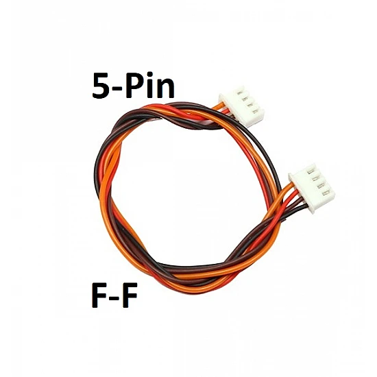 5 Pin 2.54 mm RMC Female to Female Connector