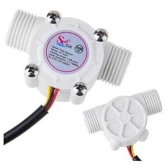 Water Flow Sensor YF-S201 1/2 inch
