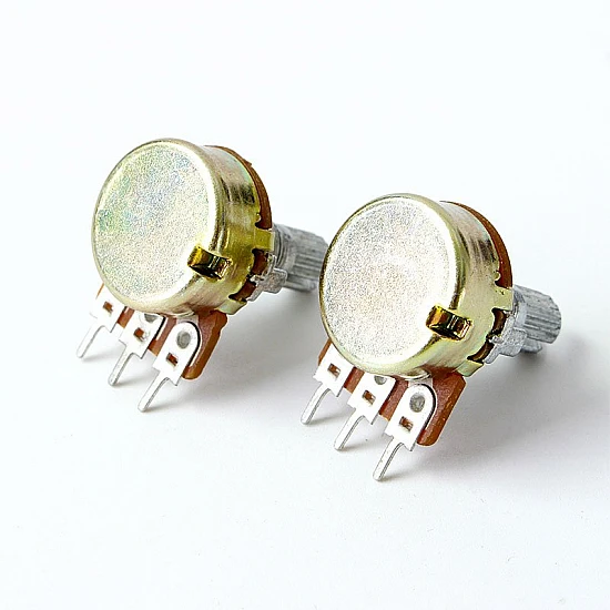 WH148 100K Ohm 3Pin 15mm Shaft Single Potentiometer