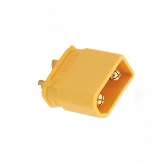 XT30-U Male Bullet Connector Plug For Small Lipo Applications