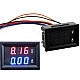 0.28inch LED Digital Voltmeter Ammeter DC 100V 50A Volt Ampere Meter with Shunt