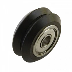 20 Series Black POM V-Wheel with 625ZZ Bearing for 2020 Profile