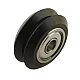 20 Series Black POM V-Wheel with 625ZZ Bearing for 2020 Profile