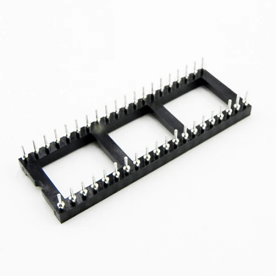 40 Pin Wide Machine tooled IC Socket (Round IC Base)