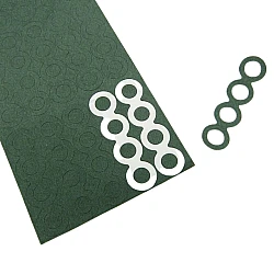 4S 18650 Battery Hollow Insulating Gasket - 25Pcs