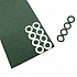 4S 18650 Battery Hollow Insulating Gasket - 25Pcs