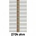 50 piece of 270K ohm Resistor