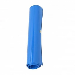 630mm 1-Meter PVC Heat Shrink Sleeve Blue for Lithium Cell Pack