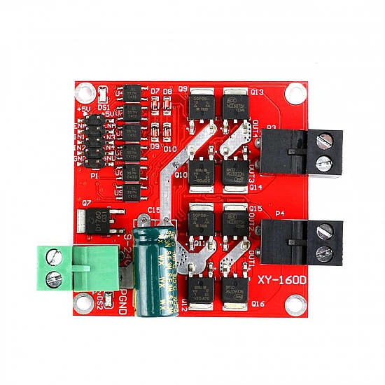 7A/160W Dual-Channel DC motor Driver Module High Power Industrial Grade Forward & Reverse PWM Speed Regulation L298 logic