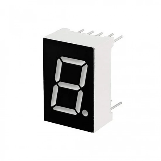 Red 0.56inch 1 Digit 7 Segment LED Display Digital Tube - Common Cathode