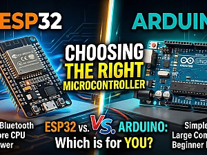 Choosing the Right Microcontroller: ESP32 vs. Arduino – A Complete Guide for Makers and Engineers