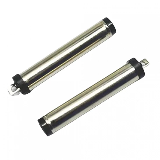 DC35135 3.5x1.35mm Tuning Fork Male DC Power Plug - Black Plastic