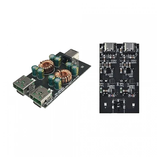 Dual-Channel SW3518 Fast Charging Module - 100W QC4.0 PD3.0 Full Protocol Motherboard
