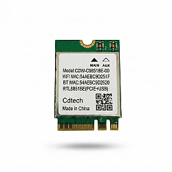 RTL8851BE Single SIM WiFi 6 Network Module