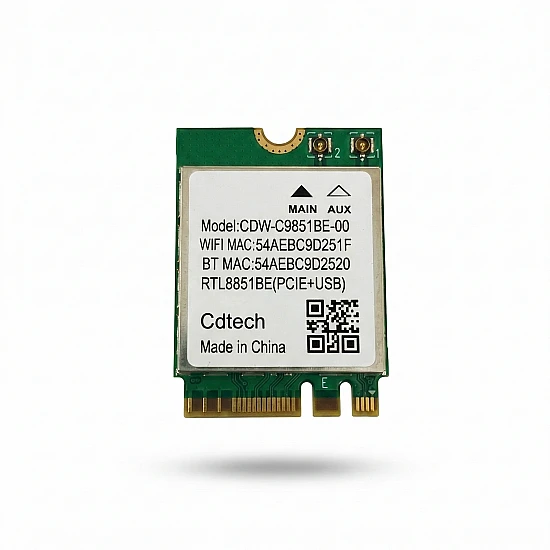 RTL8851BE Single SIM WiFi 6 Network Module