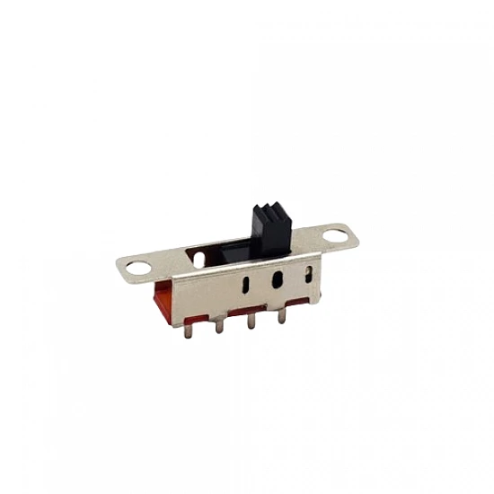 SS-13F08/13F12 (1P3T) Single Row Four-Pin Three-Position Vertical Toggle Switch
