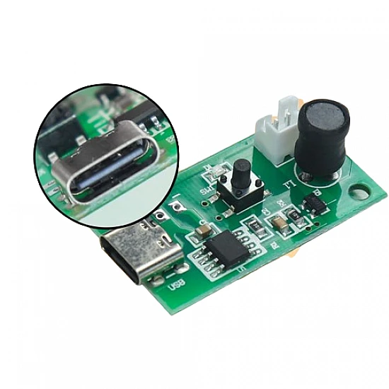 Type-C 5V Ultrasonic Humidifiers Power Circuit Board Without Humidifier